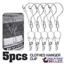 idrop  5pcs Clothes Laundry Hanger Clip