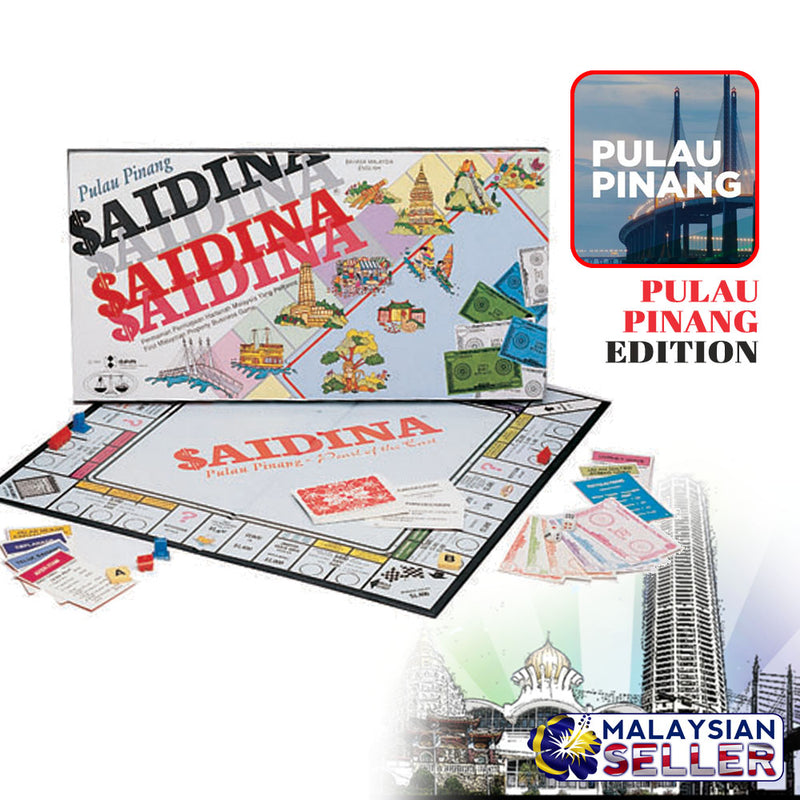 idrop SAIDINA - Pulau Pinang [ SPM GAMES ] - Interactive Playing Board Game [ SPM93 ]