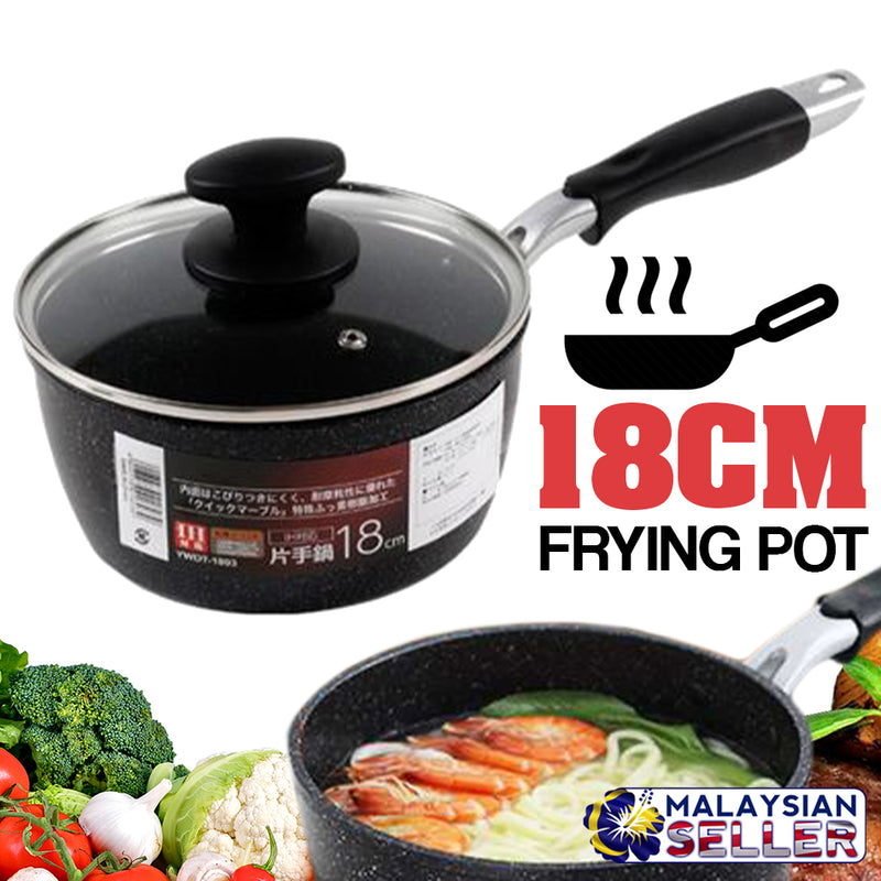 idrop 18cm EMOOJOO Frying Pan - Kitchen Cooking Fry Pot