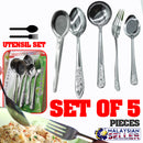 idrop 5pcs Eating Utensil Set [ XIN SHENG BOUTIQUE ]