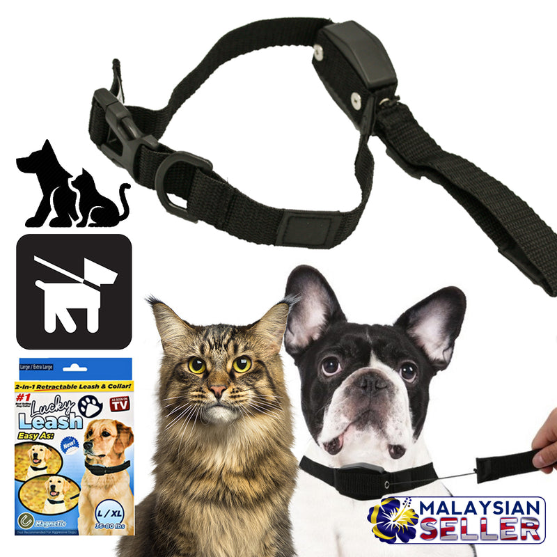 idrop PET LEASH - Magnetic Retractable Animal Cat Dog Collar Leash