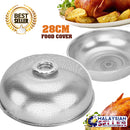 idrop [ 28CM ] METALLIC FOOD COVER - Kitchen Food Cover Mesh