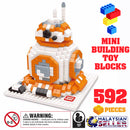 idrop [ BB8 Robot ] ( 592 Pcs ) Model Toy Mini Building Blocks