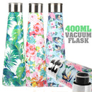 idrop 400ml BANANA FLAMINGO - Floral / Colorful Vacuum Flask