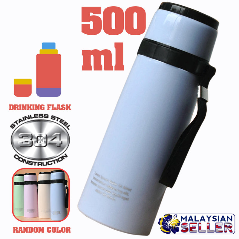 idrop 500ml Convenient Casual Drinking Flask