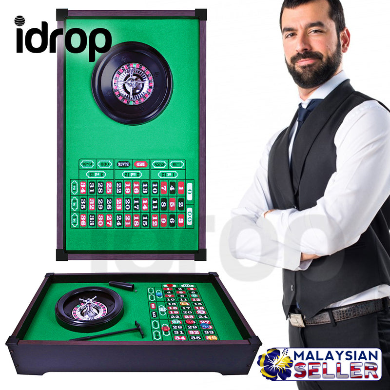 idrop Jeu The Roulette Indoor Roulette Portable Tabletop Game