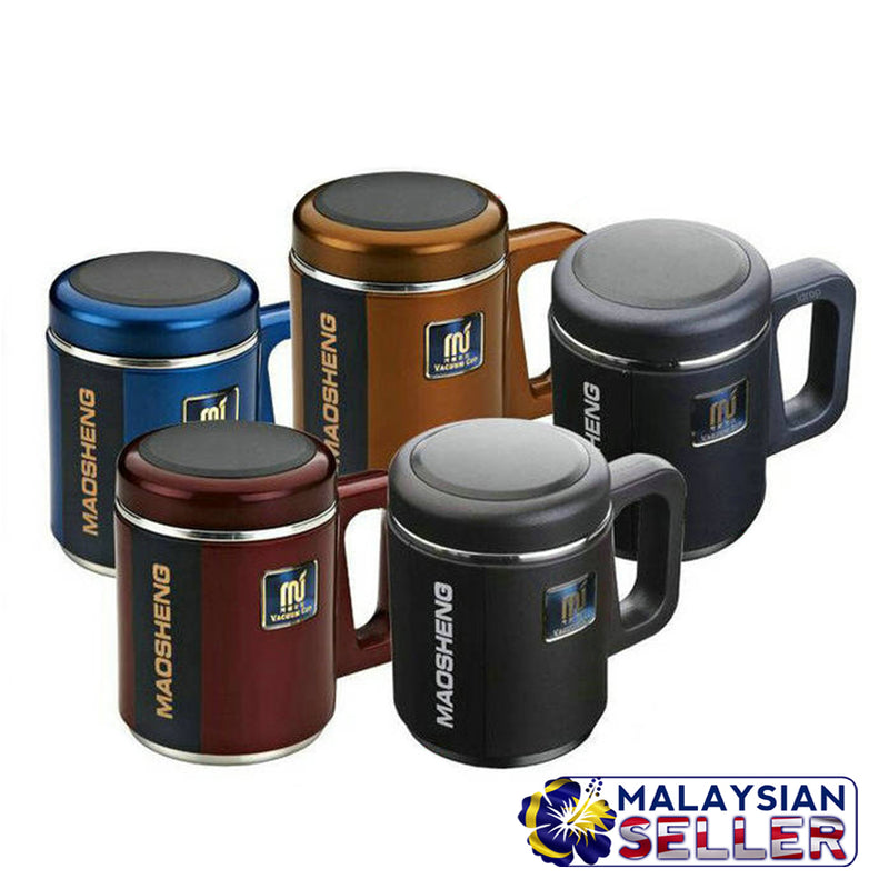 idrop Vacuum Seal Drinking Thermos Mug with lid [ 500ml ]