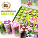 idrop MUSHROOM HEAD - Kid's Children Cartoon Eraser Stationary