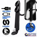 idrop Flexible Bent Braided Durable Charging USB Cable [ LIGHTNING CABLE ]