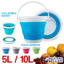 idrop 5L / 10L Round Collapsible Bucket