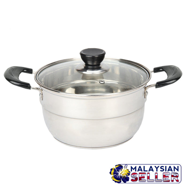idrop Twin Double Handle - 20cm Cooking Pot - Kitchenware / Cookware