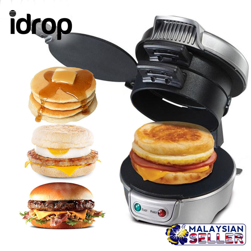 idrop MULTIPURPOSE Sandwich Burger Pancake Cooker Maker