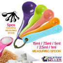 idrop 5pcs Colorful Measuring Spoon Set