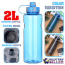 idrop 2L Sports Drinking Water Bottle Portable Water Container