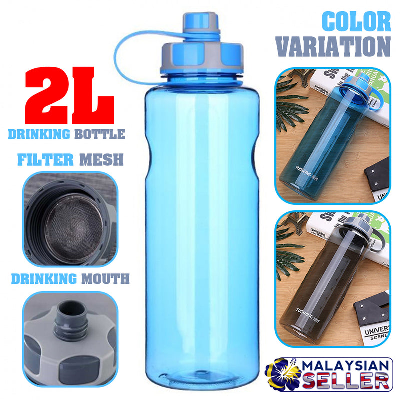 idrop 2L Sports Drinking Water Bottle Portable Water Container
