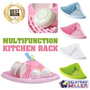 idrop Multifunction Kitchen Dish Utensil Cup Drying Drainer Rack