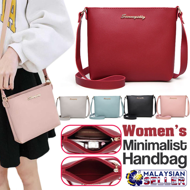 idrop Women's Casual Minimalist Single Sling Handbag