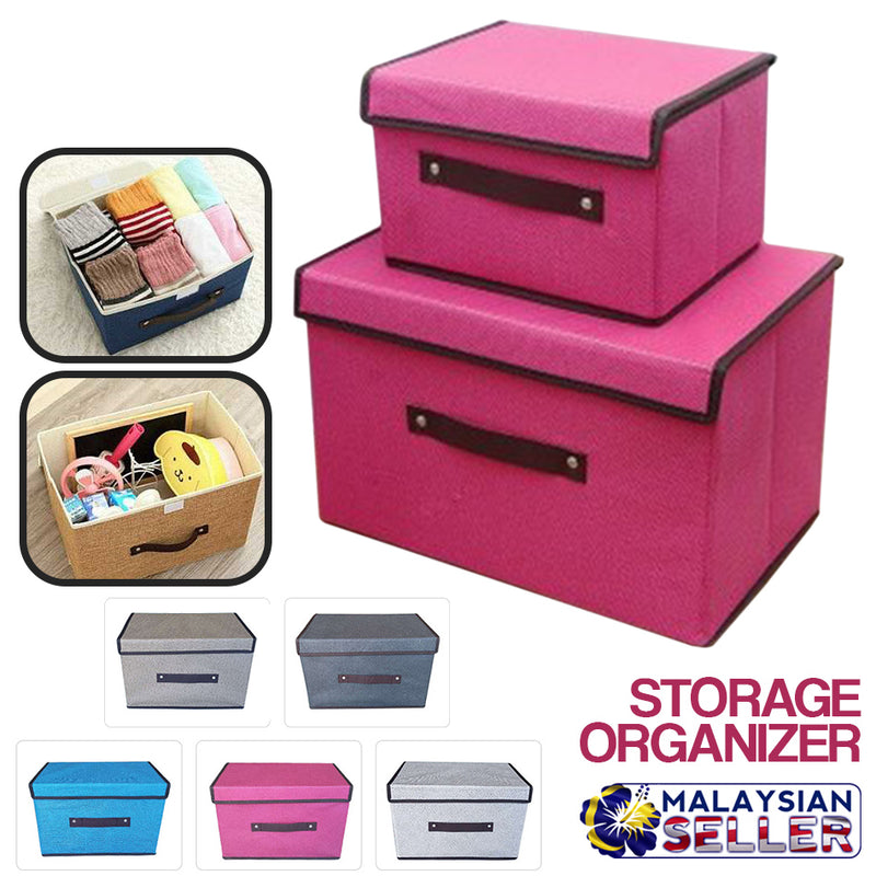idrop Foldable Wardrobe Organizer Storage Box