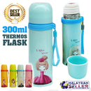 idrop 300ml Insulation GIRLS Thermos Flask Drinking Bottle