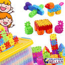 idrop Colorful Number and Alphabet Toys Interlocking Puzzle Toy Pieces