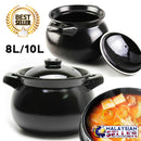 idrop ENTERLI [ 8L / 10L ] Stone Ceramic Soup Pot