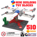 idrop [ X-Wing Star Fighter ] ( 510 Pcs ) Model Toy Mini Building Blocks