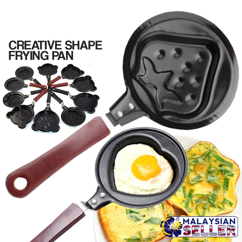 idrop CUTE PAN - Creative Mould Shape Omelette  Pancake Frypan [ 1pc ]