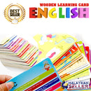 idrop ENGLISH LEARNING - Educational Letter Education Card