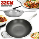 idrop 32CM SAMPINLAIS Cooking Pan Wok Kitchen Cookware