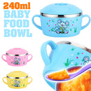 idrop 240ml Baby Thermos Flask Eating Bowl