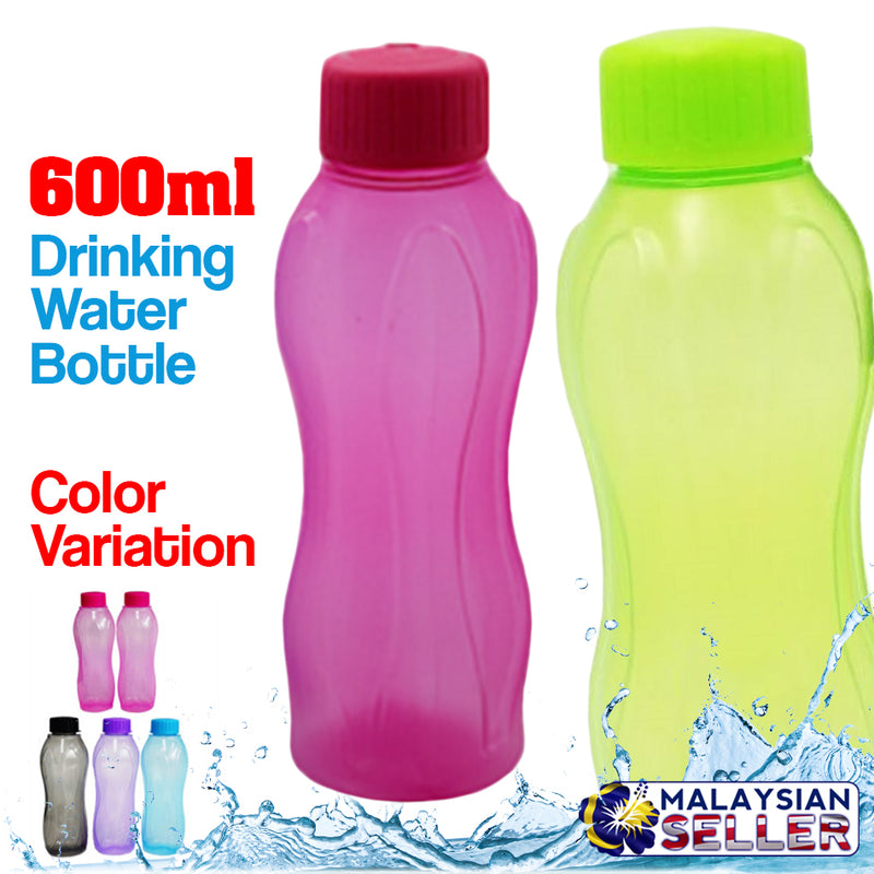 idrop 600ml P-2600 Drinking Water Bottle [ 2pcs Set ]
