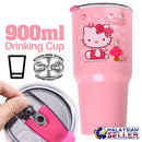 idrop 900ml Stainless Steel Drinking Cup [ Kitty ]