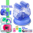 idrop 1405) Wall Suction Mount Clip Roll Mop  Holder