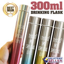 idrop 300ml PREMIUM CLASSY Stainless Steel Drinking Flask