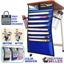 idrop Table Desk Book Hanging Organizer Storage Bag