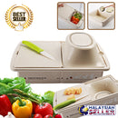 idrop MULTIFUNCTION Kitchen Food Container / Chopping Board / Drainer
