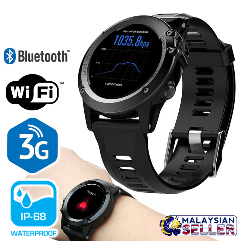 idrop SMART WEAR - H1 1.39" AMOLED Screen Bluetooth 3G Wifi  IP68 Smart Watch