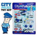 idrop TOY CAR - City Police Miniature Toys Set