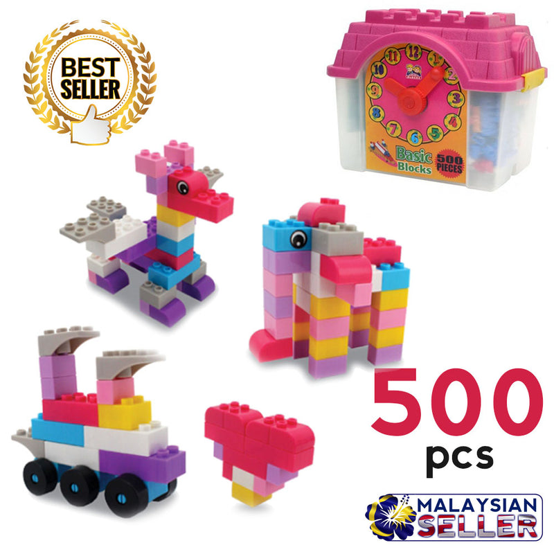 idrop BASIC BLOCKS [ 500 PCS ] Children Building Block Toy