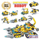 idrop [ ENLIGHTEN ] TRANSFORM MECHA Construction Robot Transformer Toy