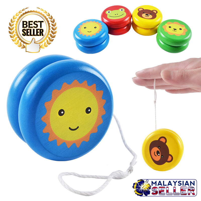 idrop YO YO SWING - Kids Colorful Wooden Yoyo Toy