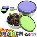 idrop Stainless Steel Food Packing Portable Bowl [ 14&16CM ]