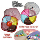 idrop Food Storage Assorted Container Box [ Round Square ]