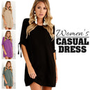 idrop NEWDRESS Women's Chiffon Loose Casual Dress