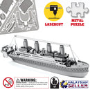 idrop TITANIC [ Nano Puzzle ] - 3D Lasercut Metal Puzzle