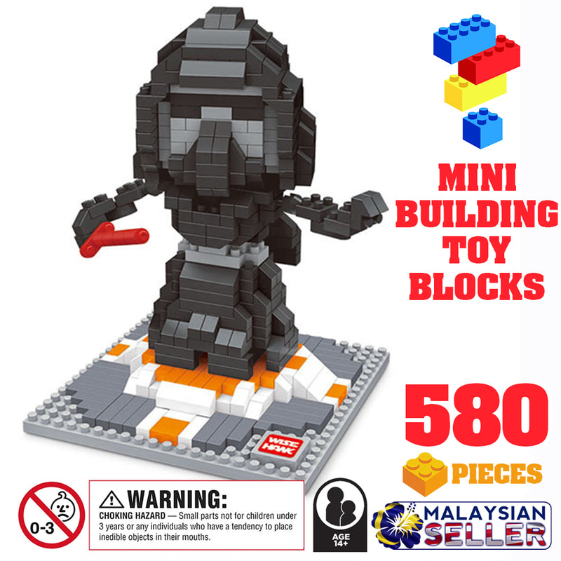 idrop [ Kylo Sith Lord ] ( 580 Pcs ) Model Toy Mini Building Blocks