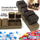 idrop Chocolate Store Box - Candy  Medicine Pill Storage