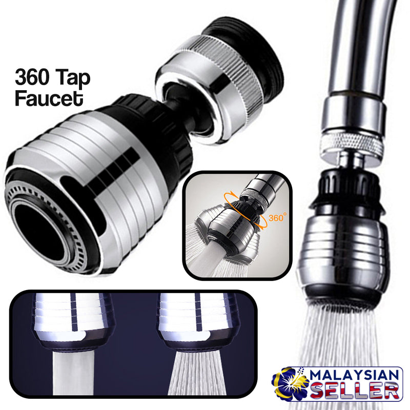 idrop 360 Dual Adjustable Water Filter Tap Faucet