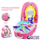 Idrop [7F703] Portable Backpack Pretend Game Girls Princess New Makeup Toy