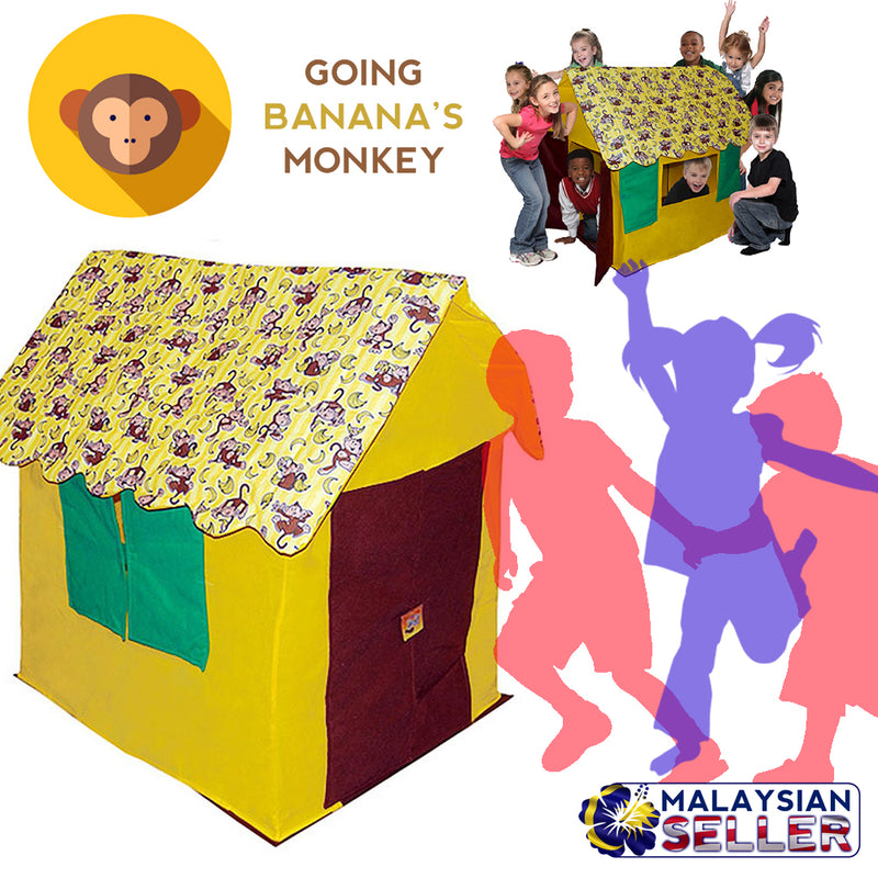 idrop Going Banana's Monkey - Children's Play House Tent